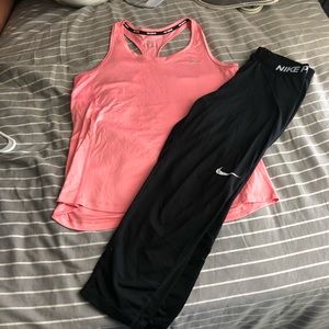 Nike Tank and Training leggings